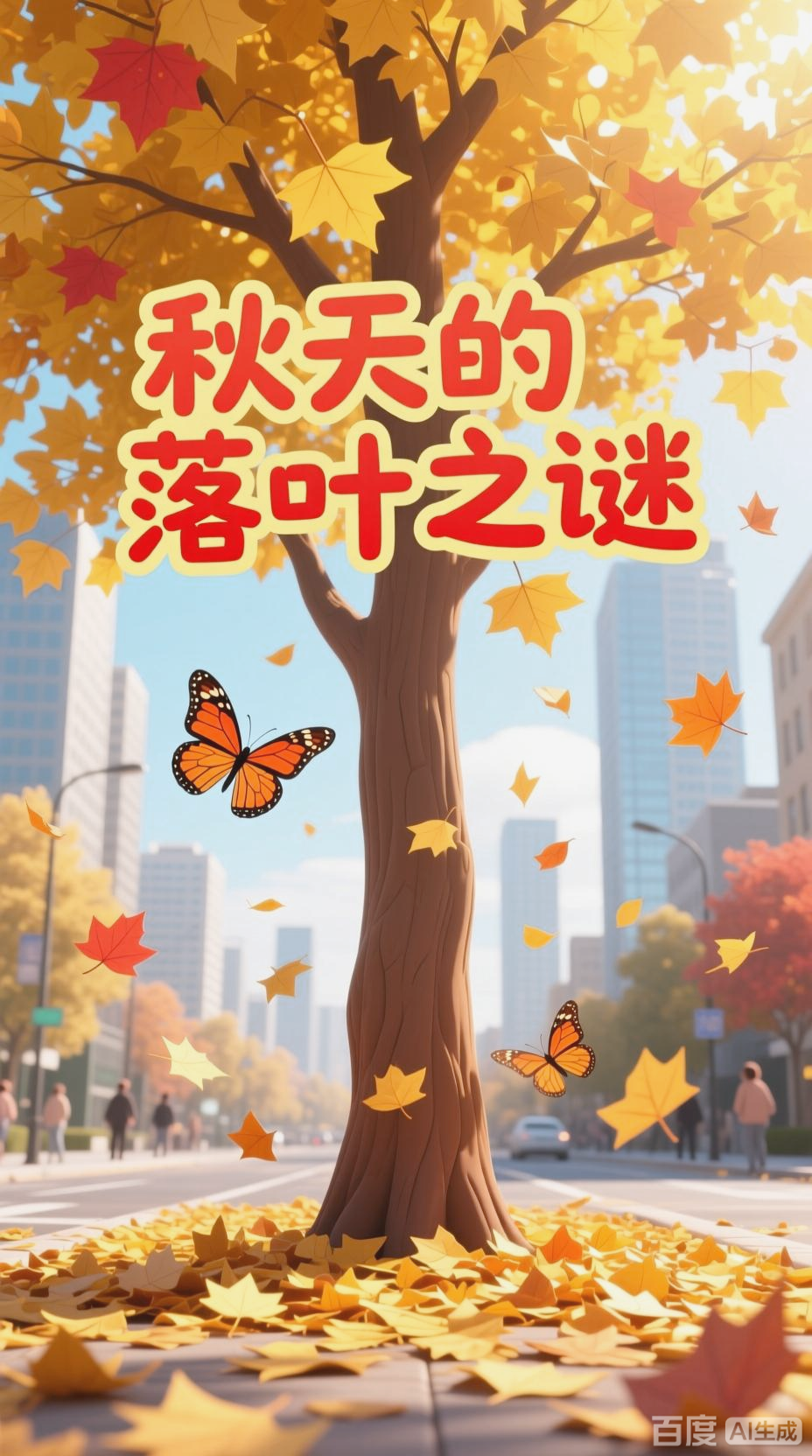 秋天树木为何会落叶