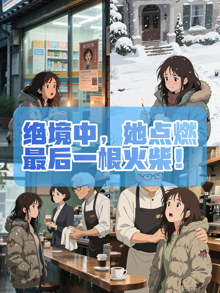 破产千金流落街头，一根火柴点燃百亿奇迹！
