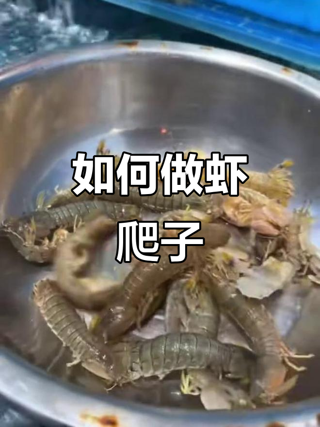 虾爬子蒸煮技巧,六七分钟搞定美味