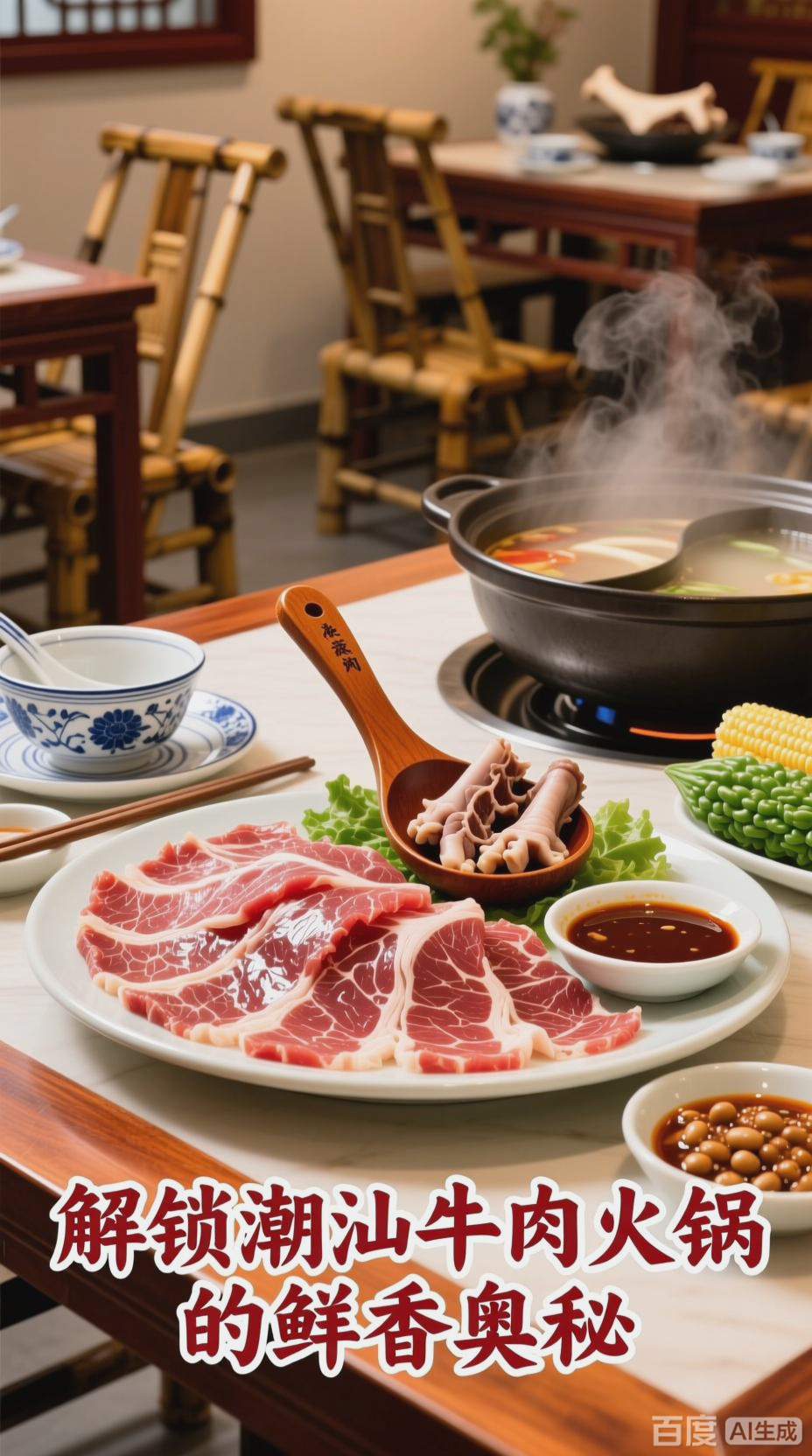 潮汕牛肉火锅，鲜香美味