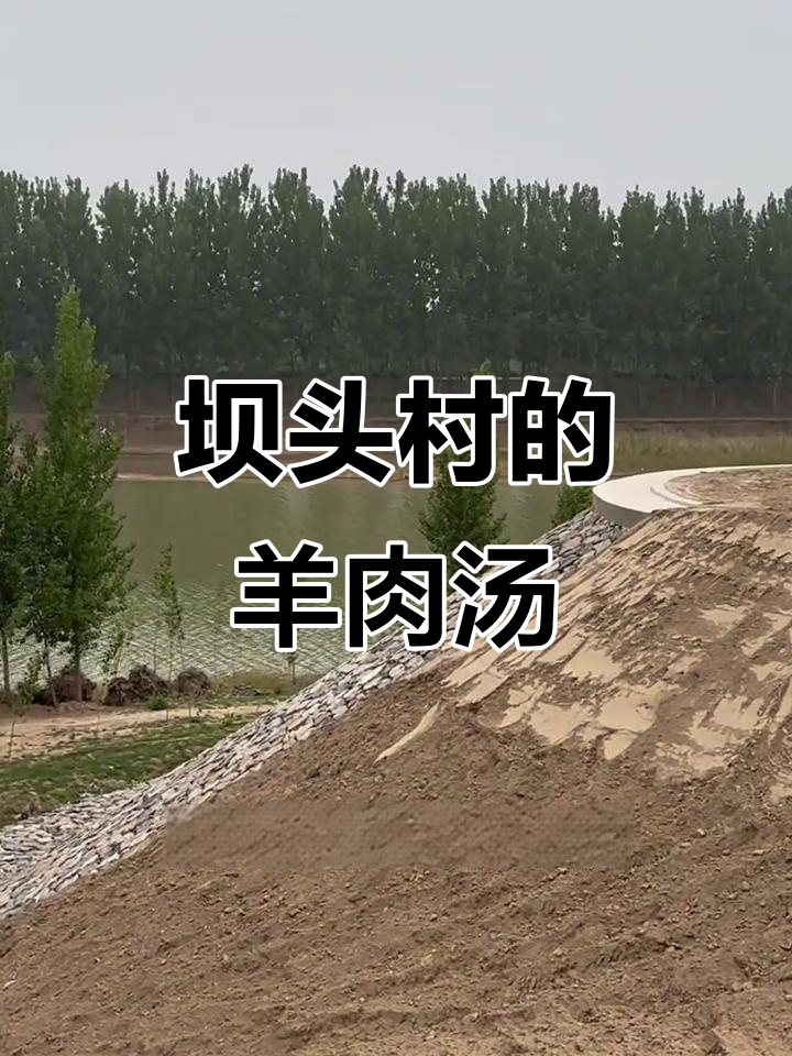 黄河大堤下的坝头村,羊肉汤名扬四方