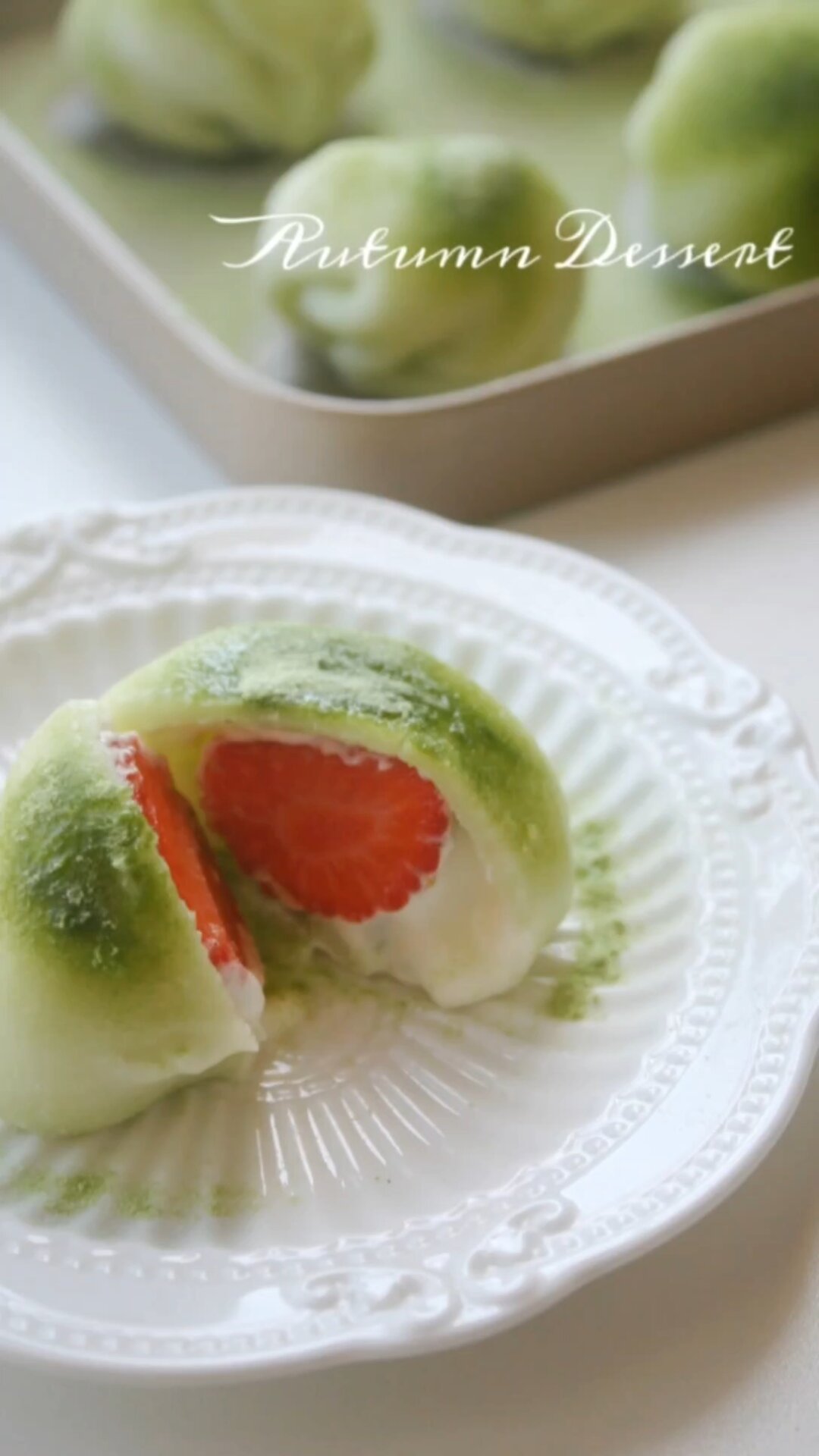 中秋剩下的冰皮预拌粉别扔,捣鼓捣鼓还可以