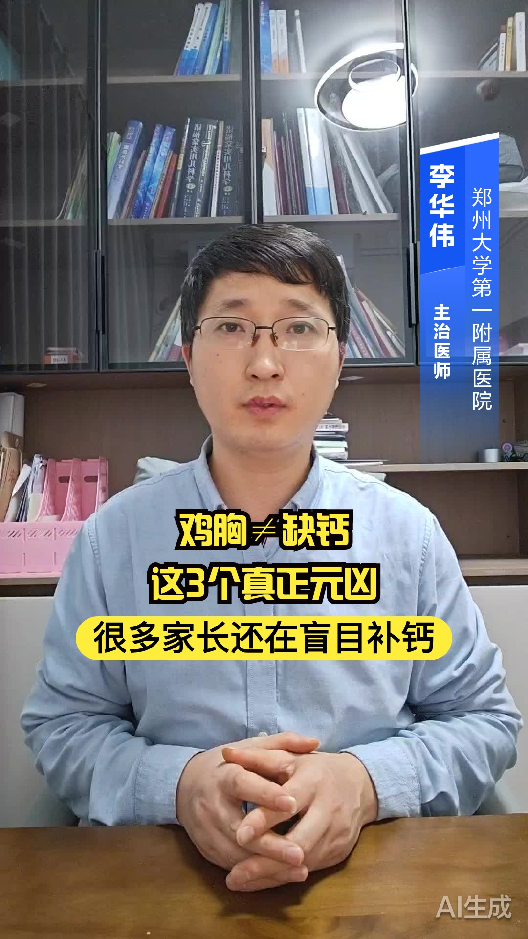 鸡胸≠缺钙！这3个真正元凶，很多家长还在盲目补钙