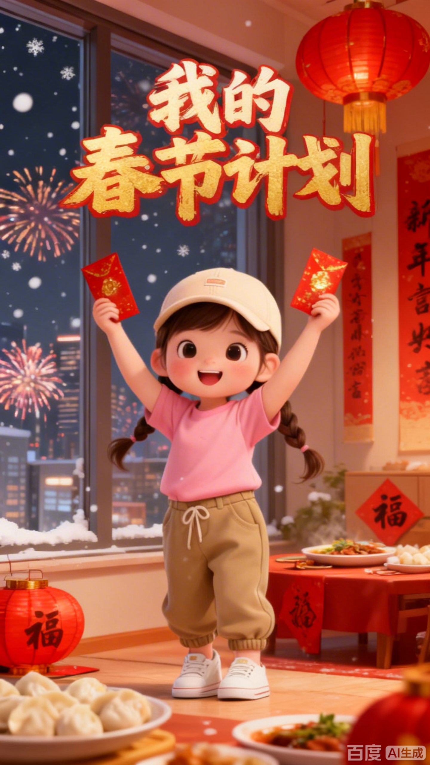 笑笑的新年计划