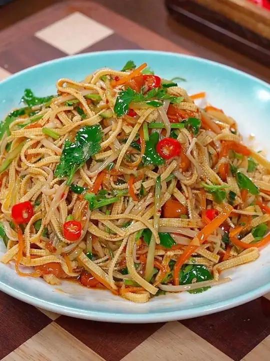 年夜饭的第18道家常菜,爽口大凉菜的做法,酸辣爽口,下酒又好吃