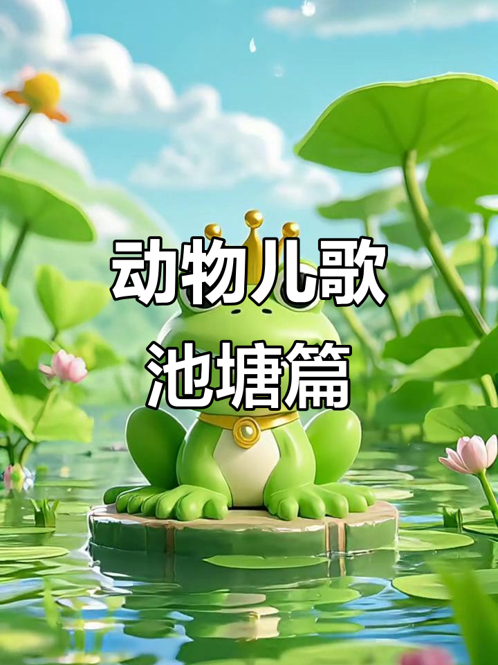 小青蛙、小黄鸭与小麻雀的池塘故事