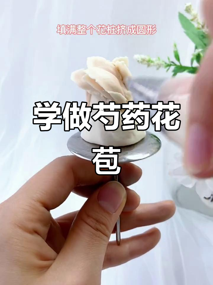 韩式裱花技巧:轻松打造芍药花苞效果