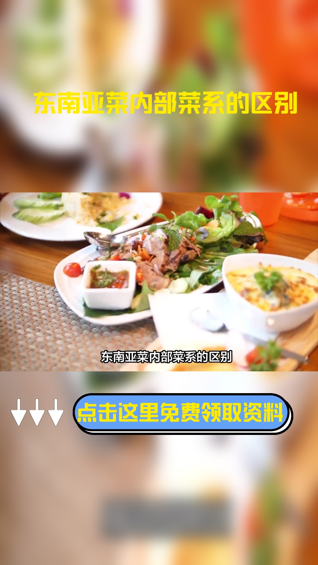 东南亚菜内部菜系的区别