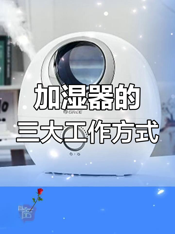 了解加湿器的工作原理,三种类型大揭秘