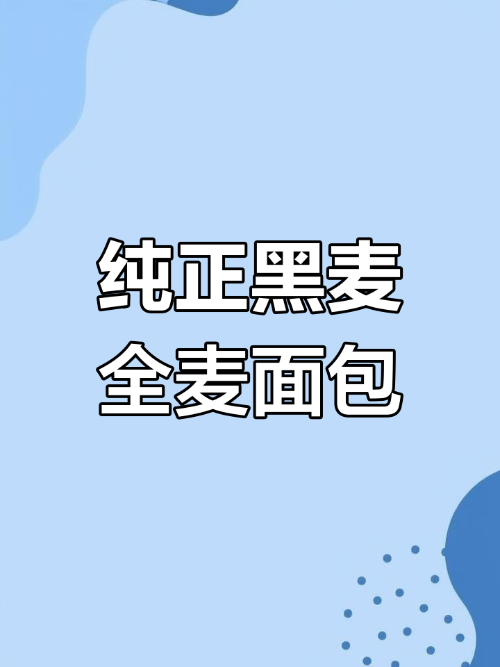 黑麦全麦面包,酸硬难咽的极致体验
