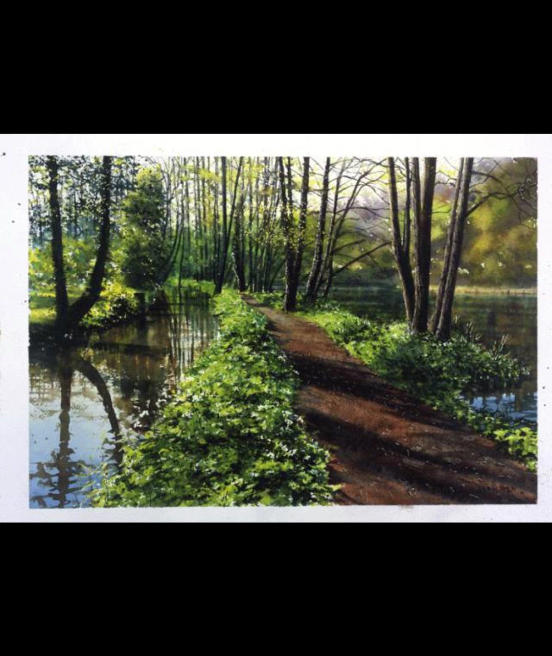 简直绝了,他用画笔把水彩画画活了!英国写实派水彩画家乔·弗朗西斯·道登水彩艺术作品欣赏!