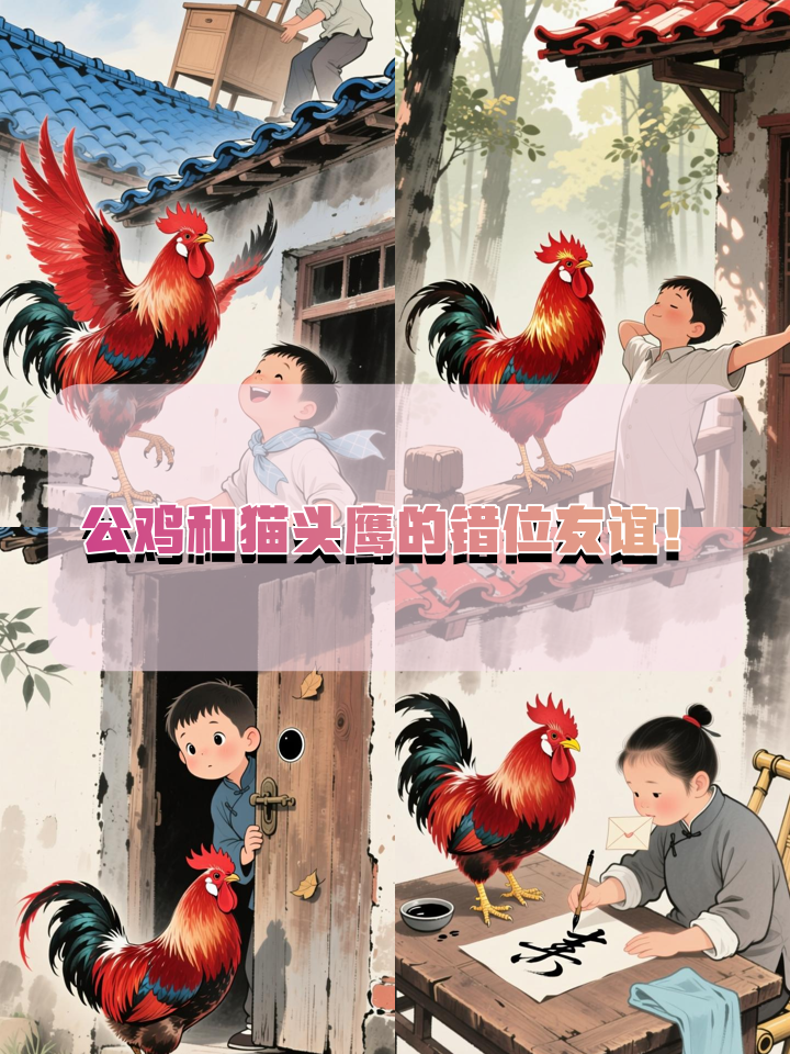 公鸡与猫头鹰：作息相反的邻居，如何跨越时间成为好友？