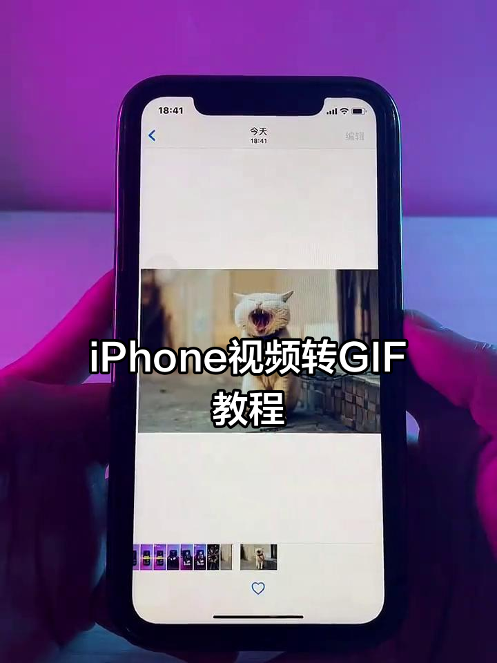 如何将iPhone视频轻松转换成GIF动态表情包