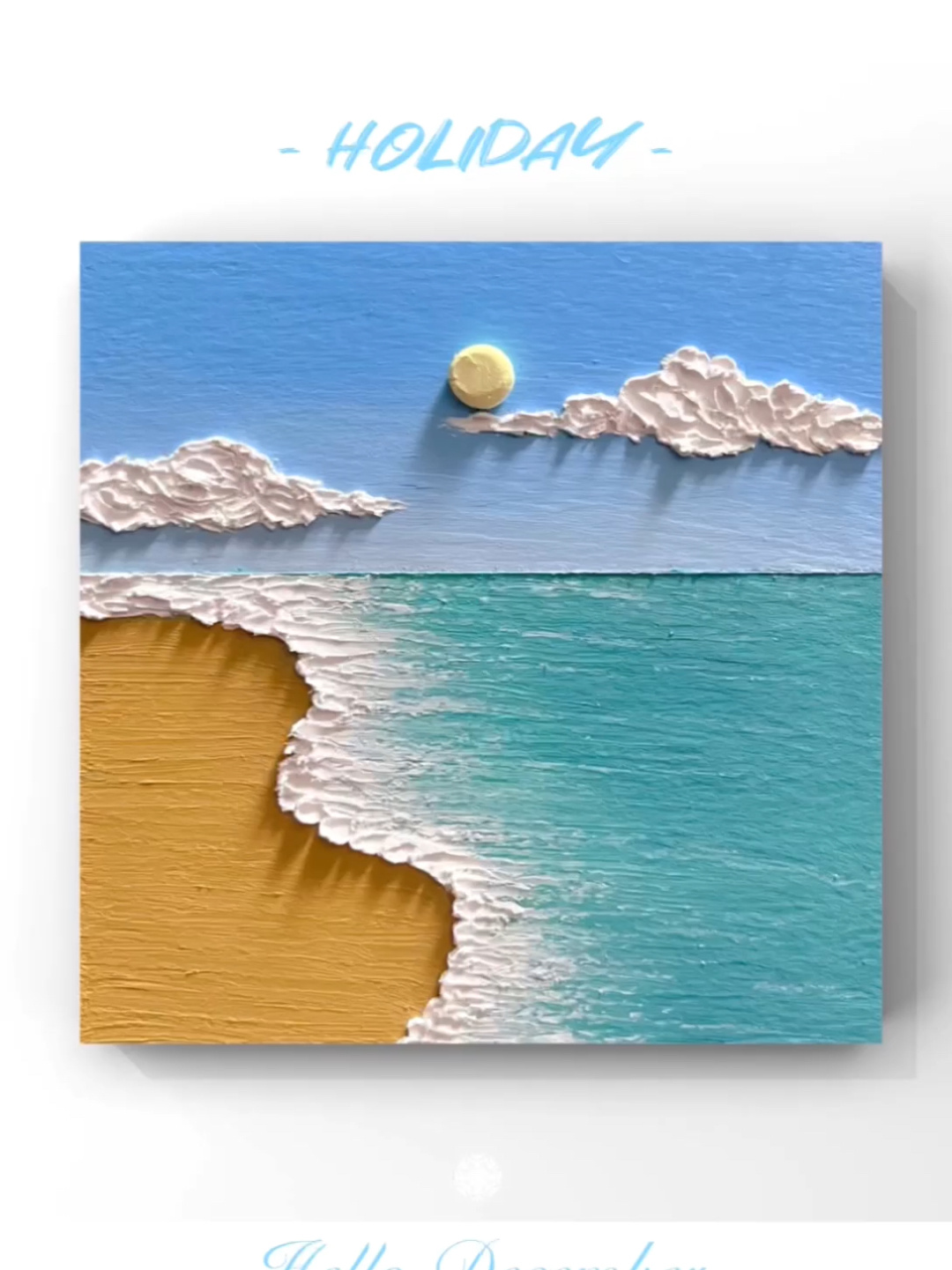 油画棒|海浪视频教程