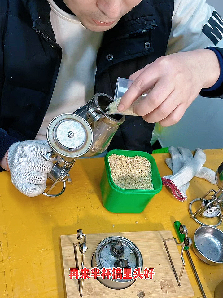 迷你版爆米花机新手操作使用教程