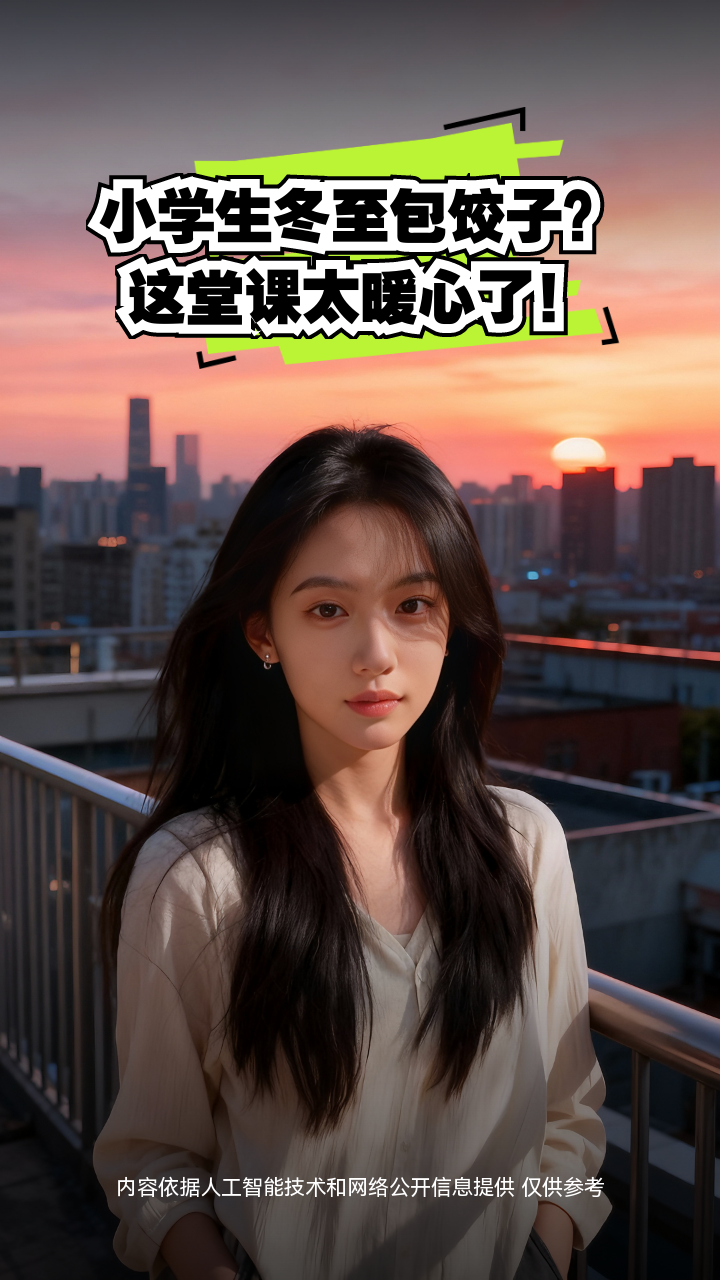 小学生冬至包饺子？这堂课太暖心了！