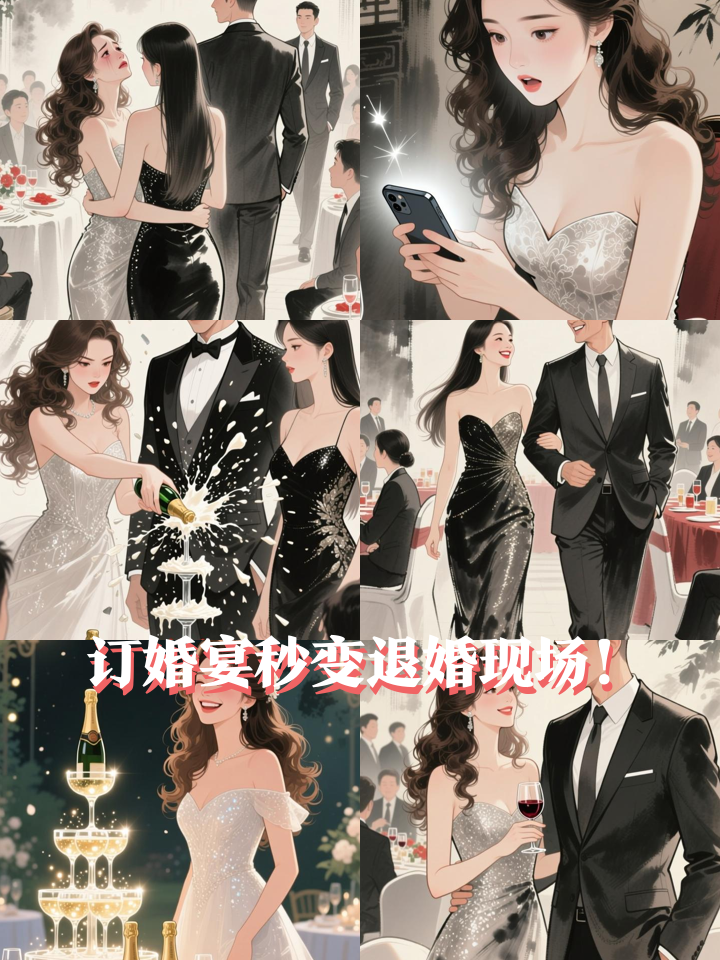 未婚夫当众发微信退婚，她反手砸了天价蛋糕！