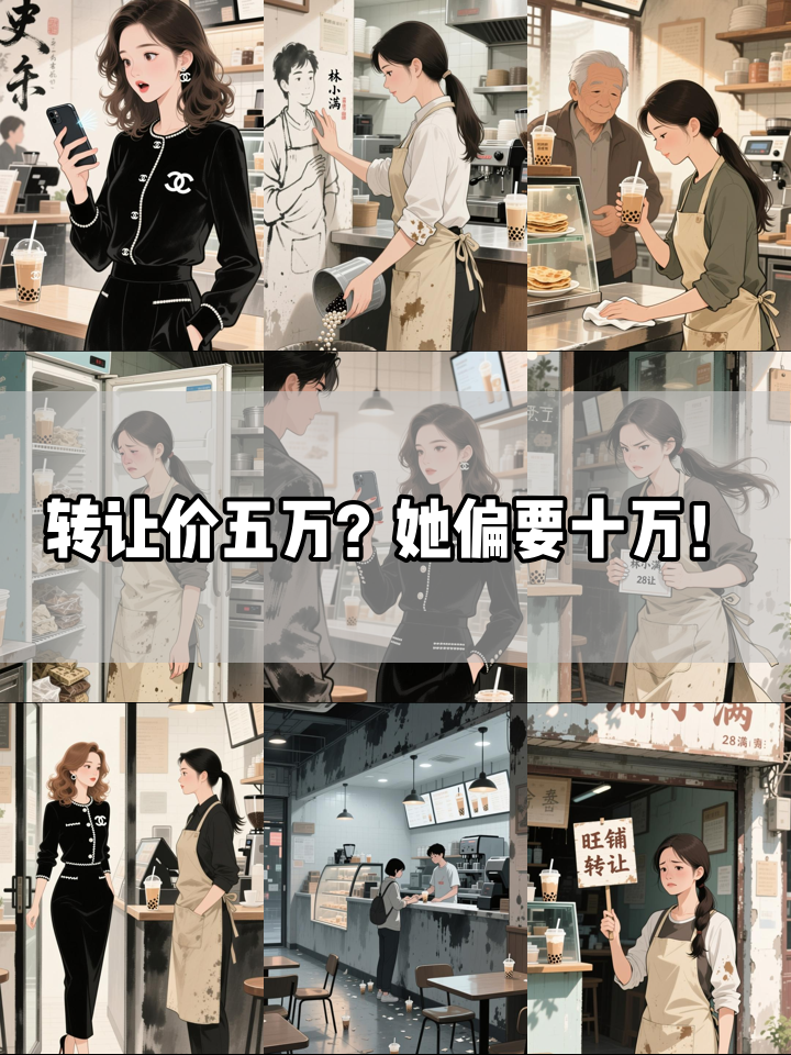 生意惨淡被迫转让，她偏要高价卖给前男友现女友！