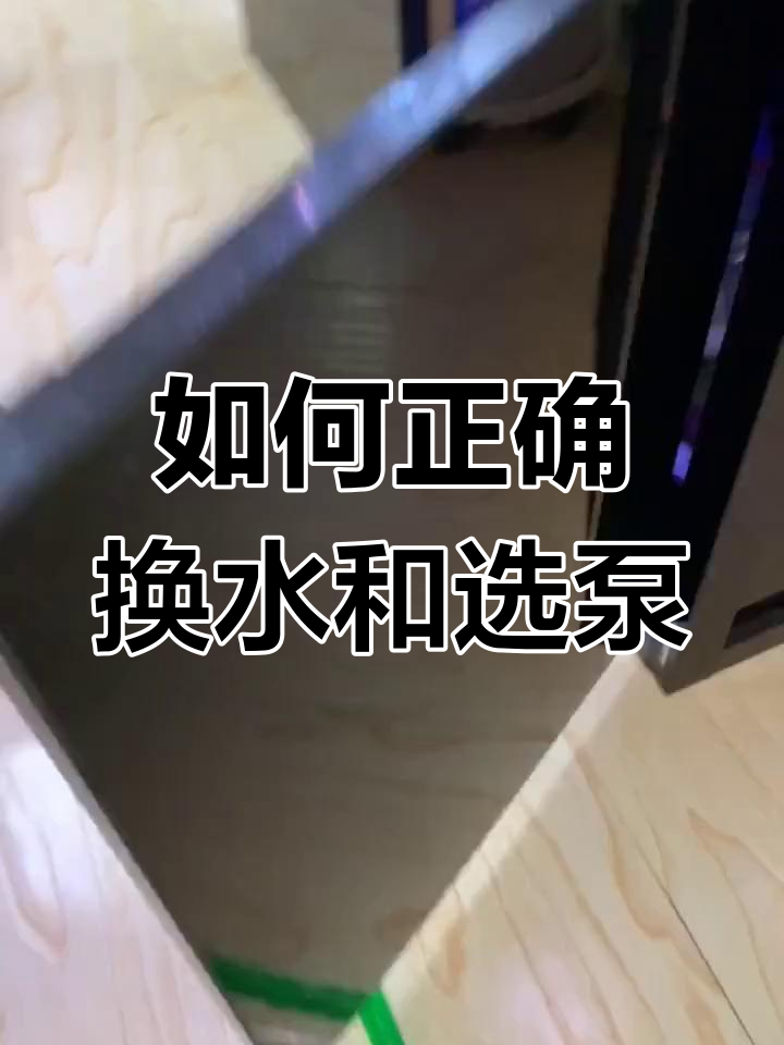 鱼缸换水技巧与水泵选择全攻略