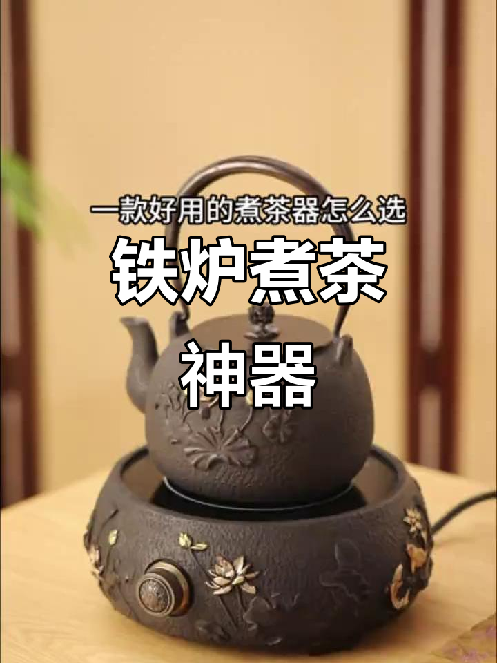 铁炉煮茶,水质更佳,大容量烧水,省心又实用