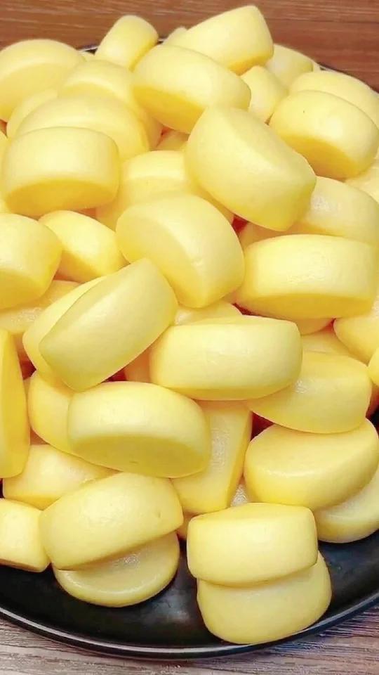 全程手不沾面就可以做的七种奶香小馒头