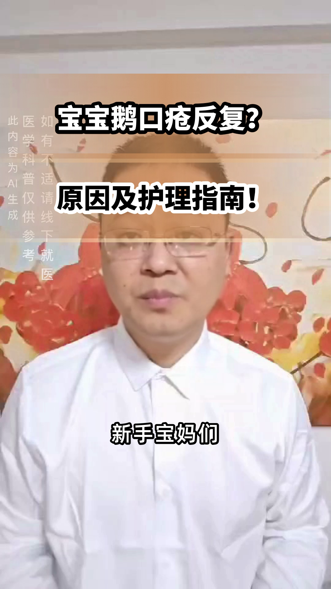 宝宝鹅口疮反复?原因在这!