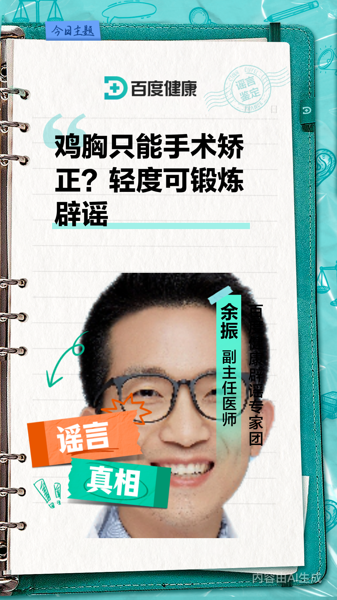 鸡胸只能手术矫正?轻度可锻炼辟谣