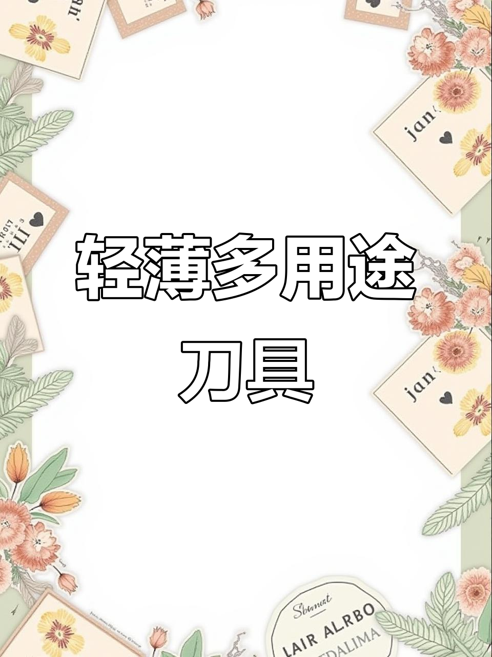 陈枝记小片刀，轻巧耐用，适合家庭与商用