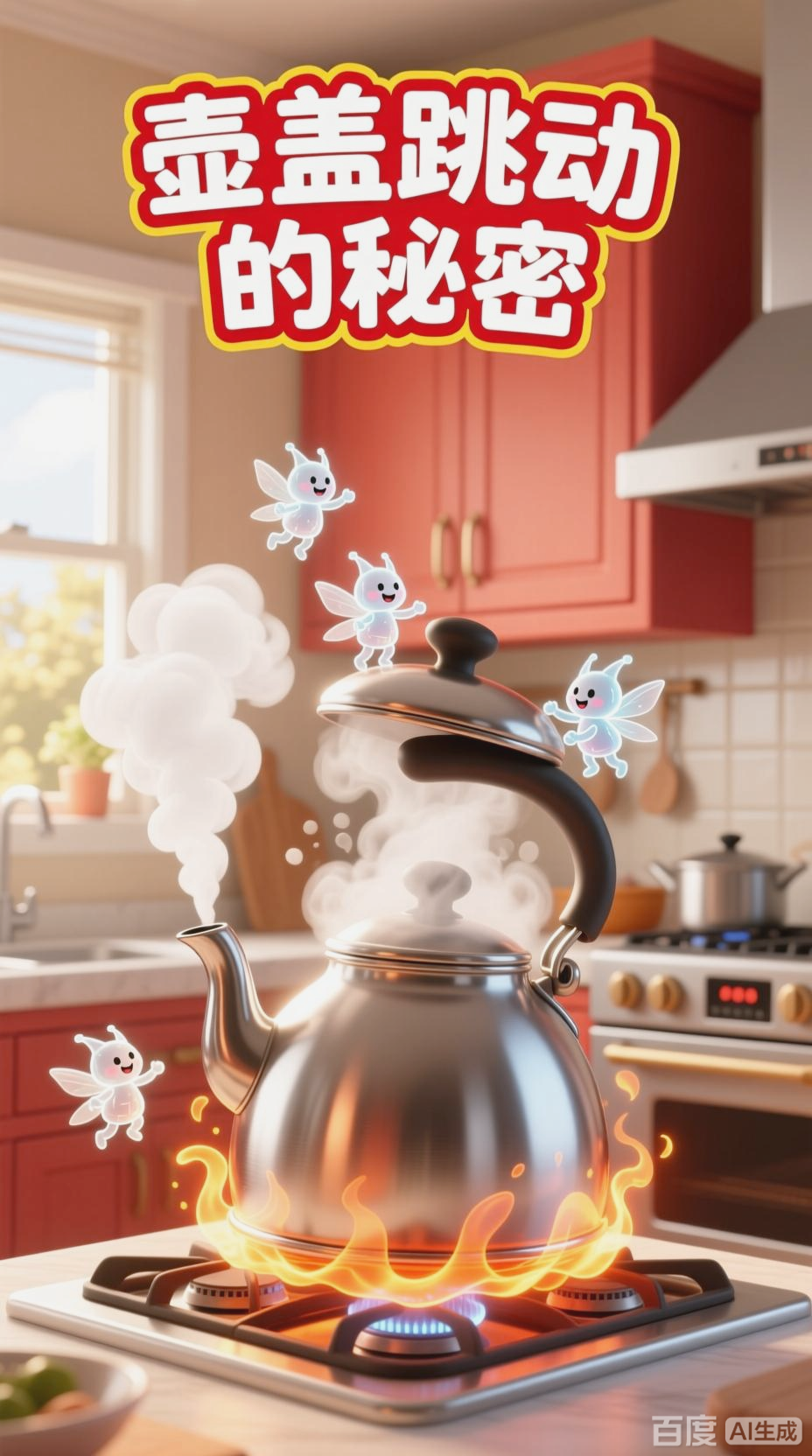 水烧开壶盖跳动，蒸汽机原理揭秘