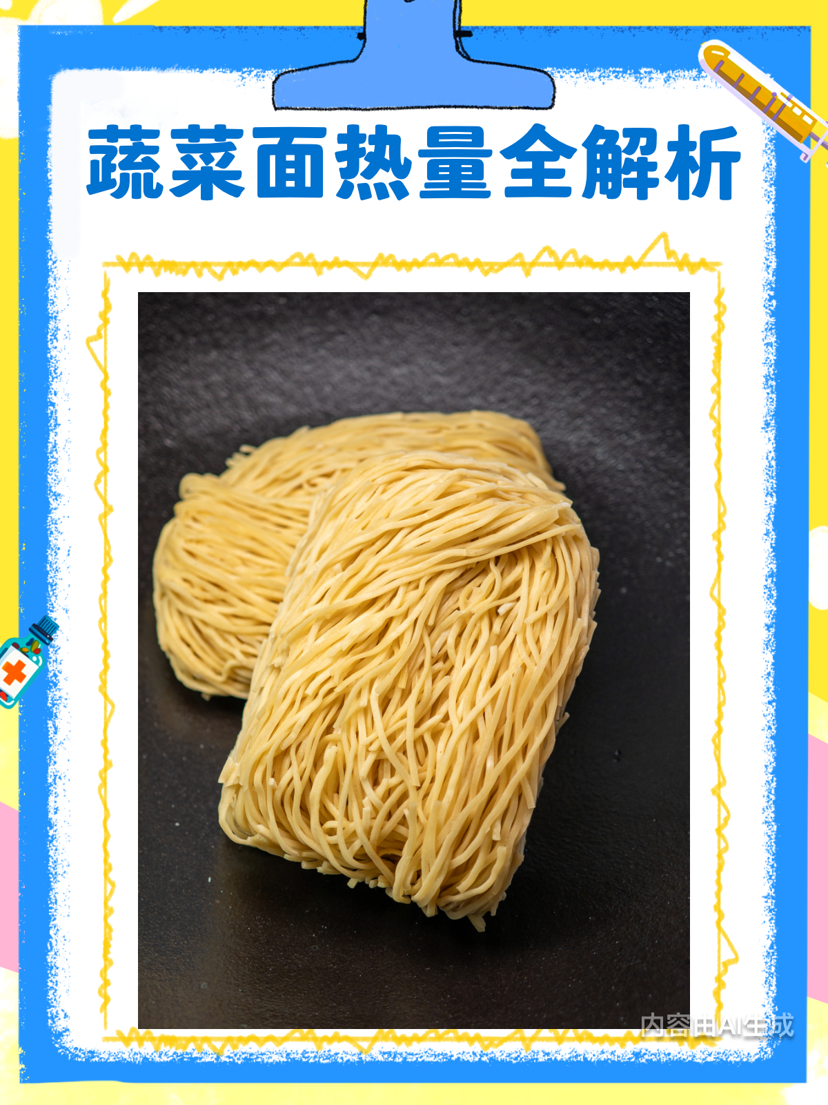 蔬菜面热量大揭秘!减肥也能放心吃?
