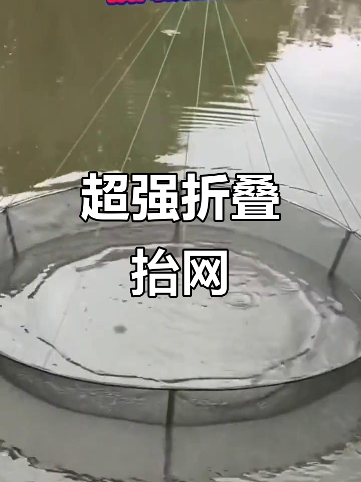 钓鱼必备折叠抬网,轻松捕捞小鱼
