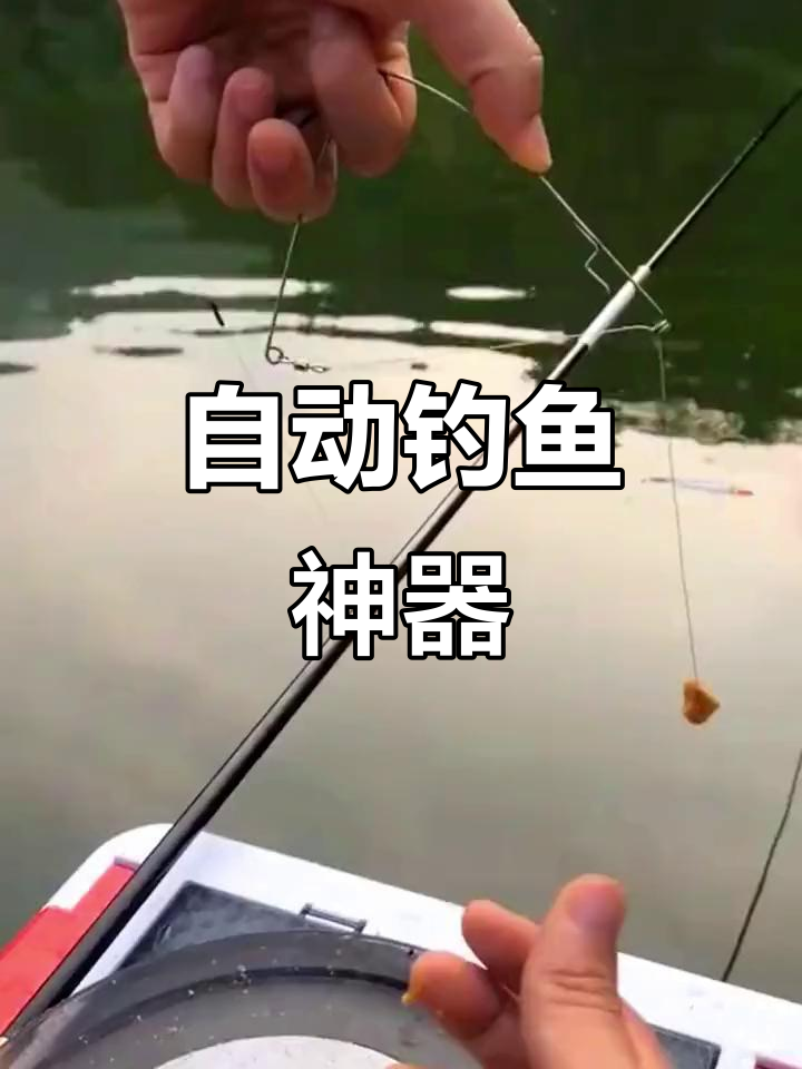 钓鱼神器,自动弹开,轻松捕获每一条鱼!