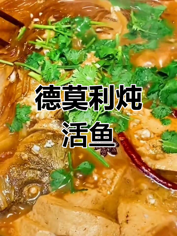 正宗哈尔滨德莫利炖活鱼,家常味十足