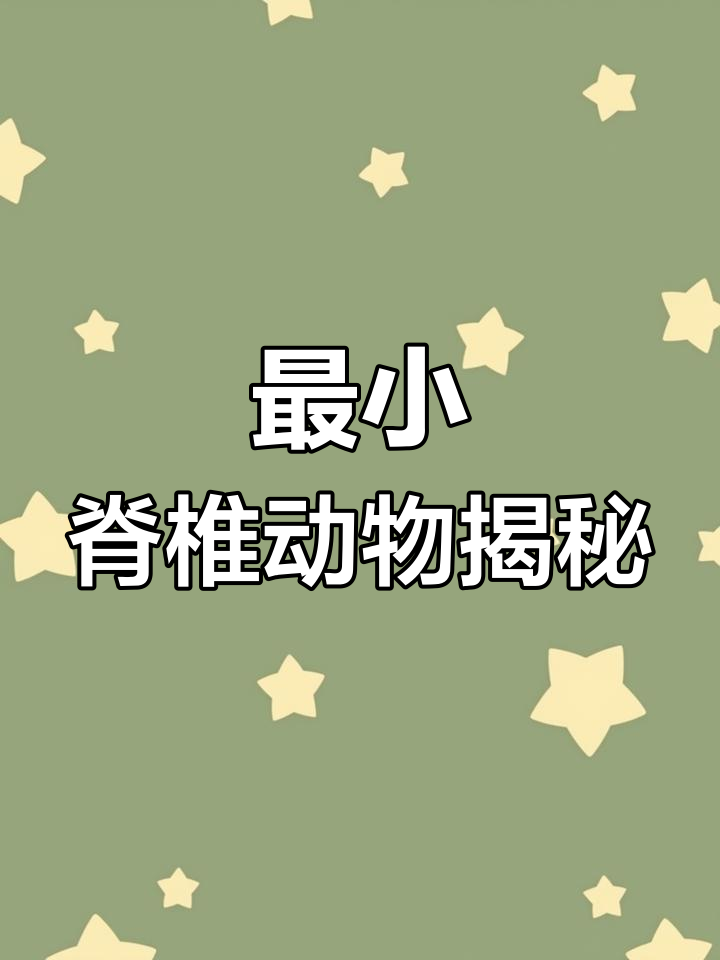 世界上最小的鱼,竟是这种透明生物