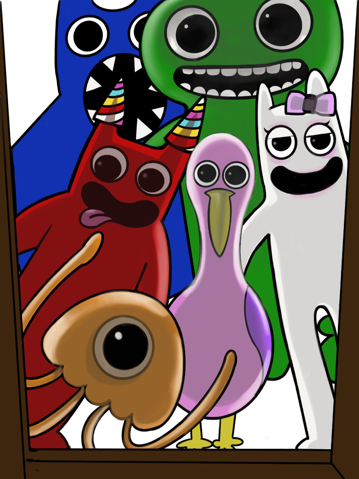 E麻麻手绘班班幼儿园简笔画