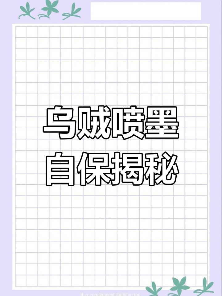 乌贼如何用墨汁保护自己?揭秘它的神奇武器