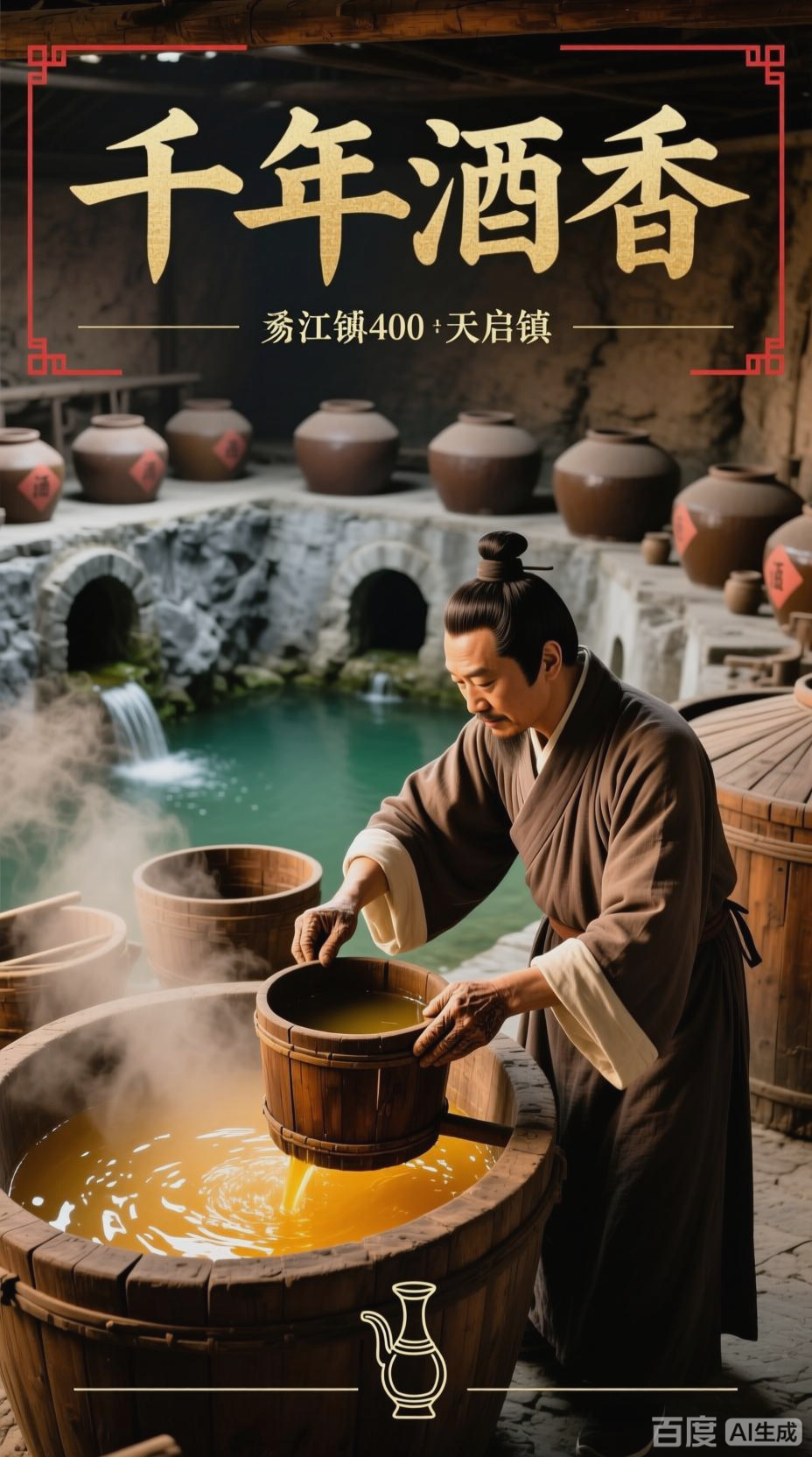 汤沟酿酒,传承千年酒香