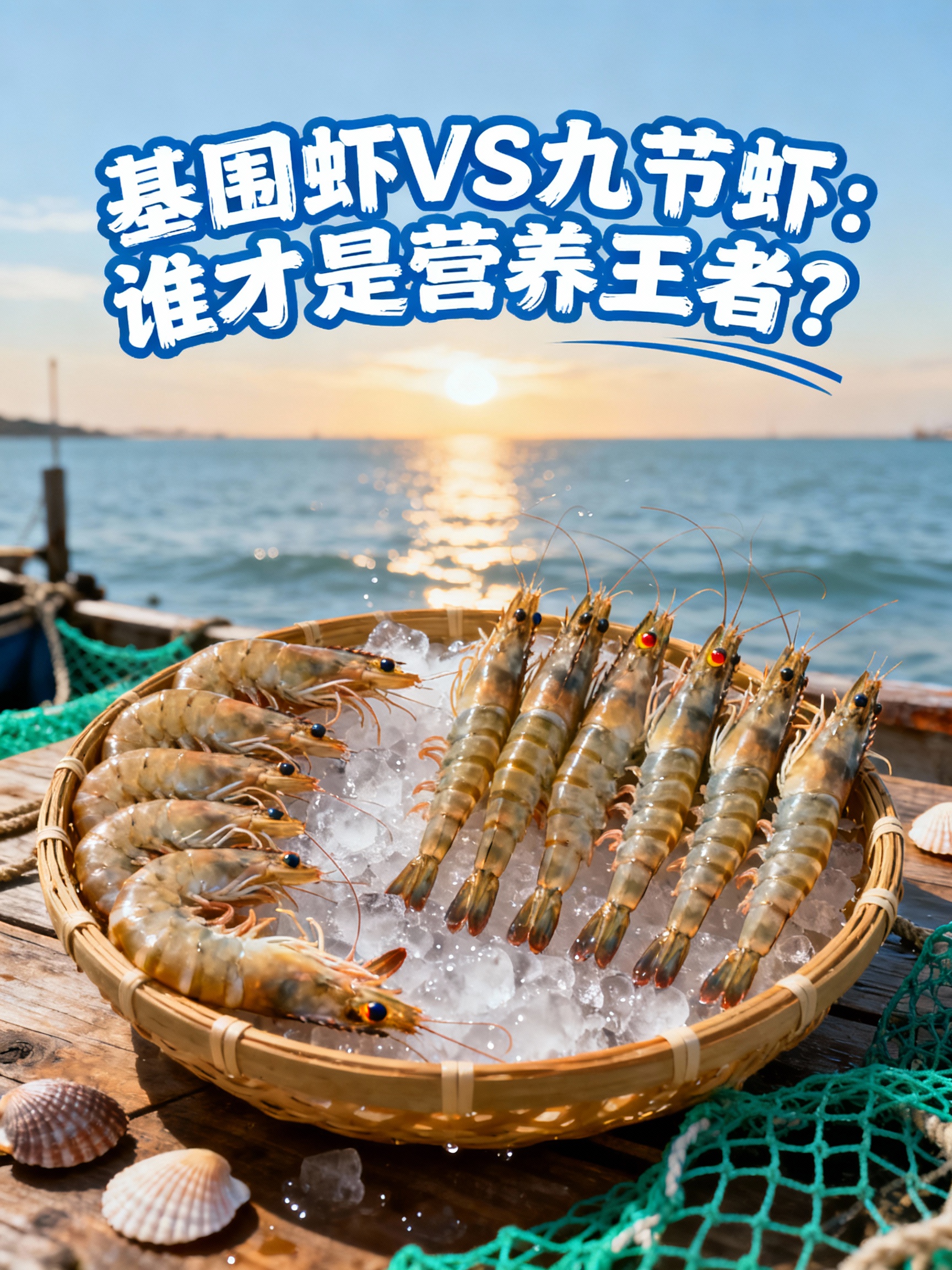 基围虾VS九节虾：谁才是营养王者？