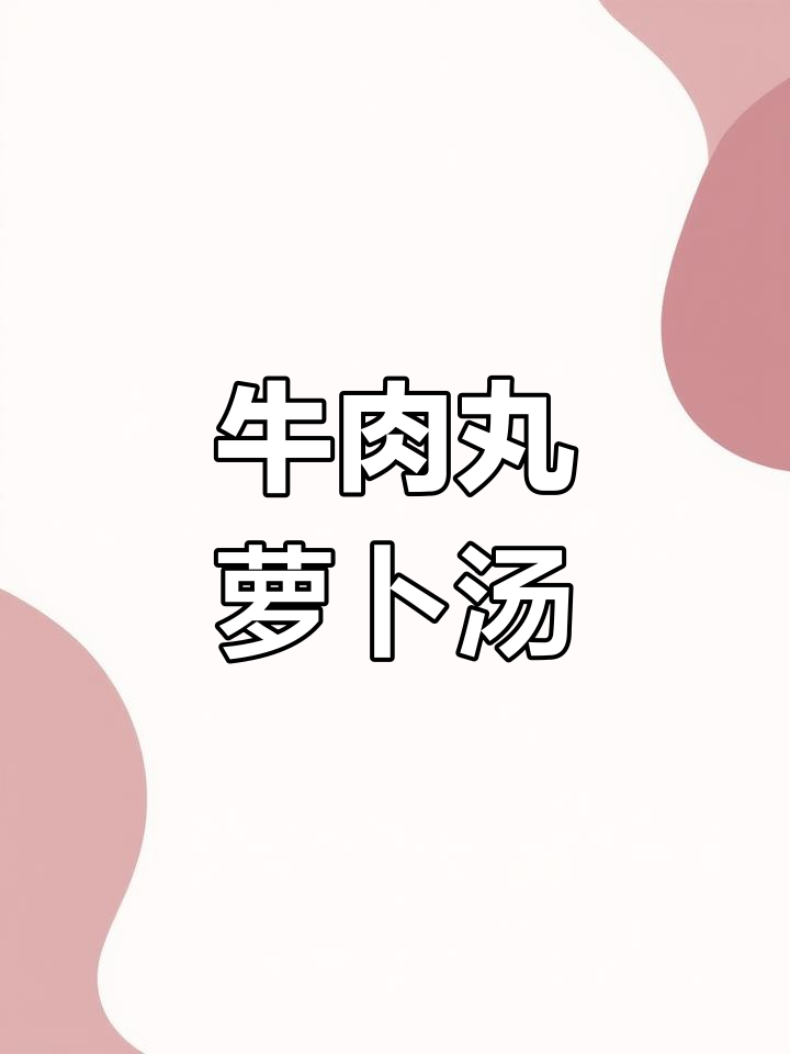 牛肉丸与萝卜搭配,汤鲜甜又美味