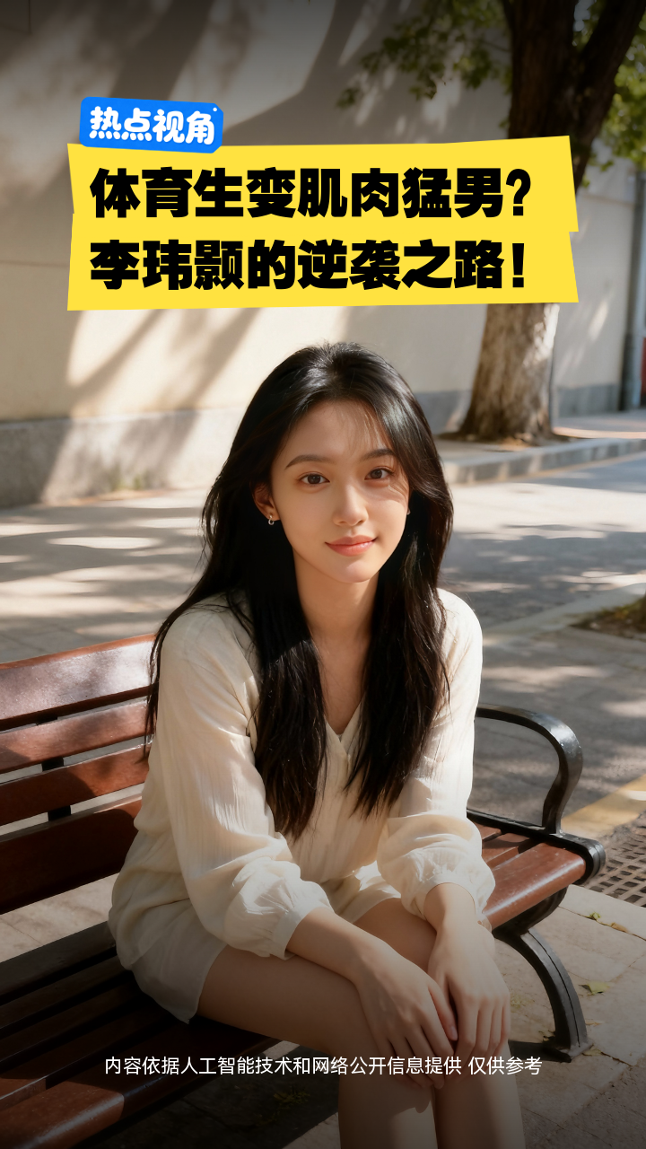 体育生变肌肉猛男？李玮颢的逆袭之路！