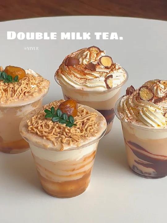 栗子酱可可奶茶奶茶脑袋千万别错过