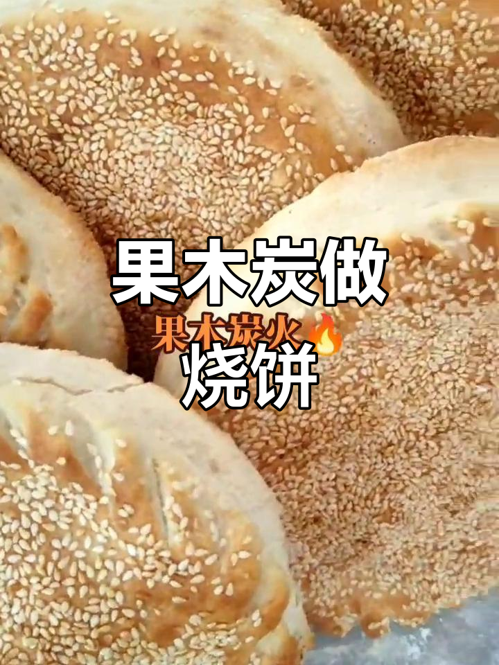 江苏学员冯哥用果木炭烤烧饼,效果惊艳!