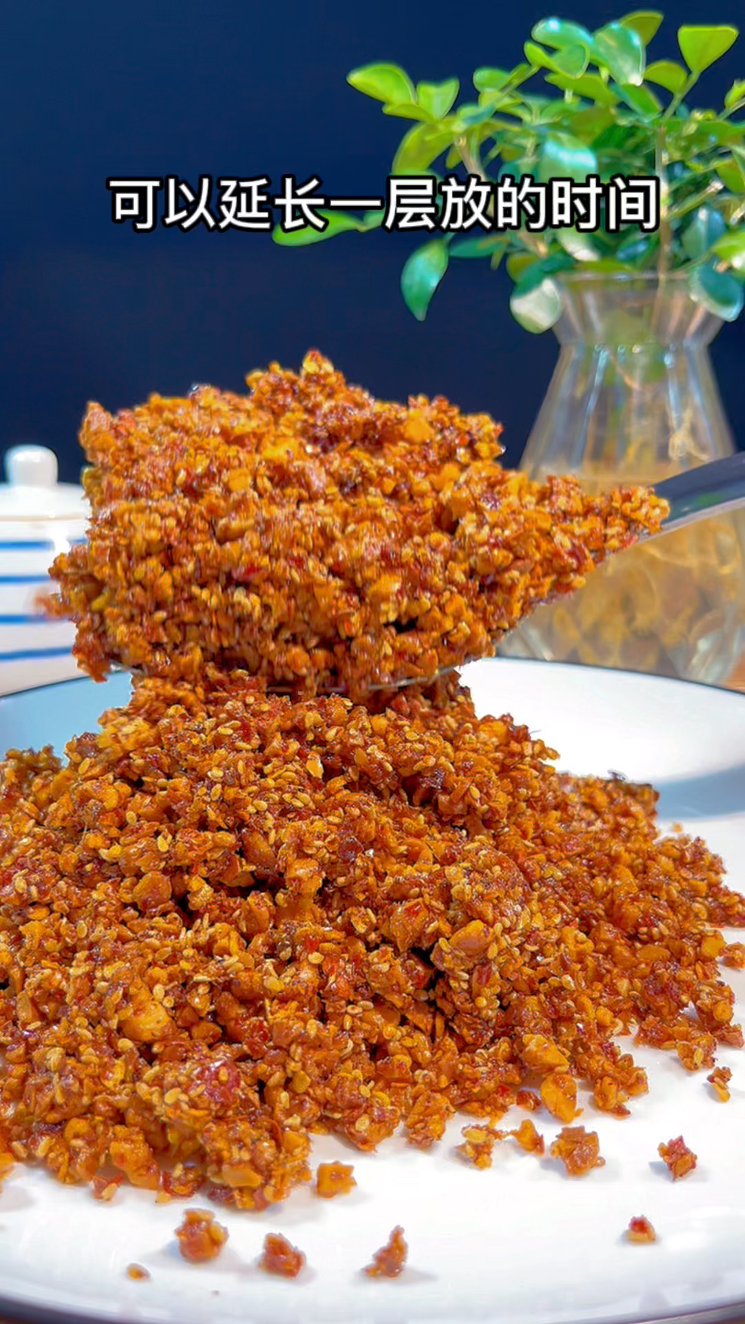 花生辣椒酱,这样做,香辣适中,做法简单