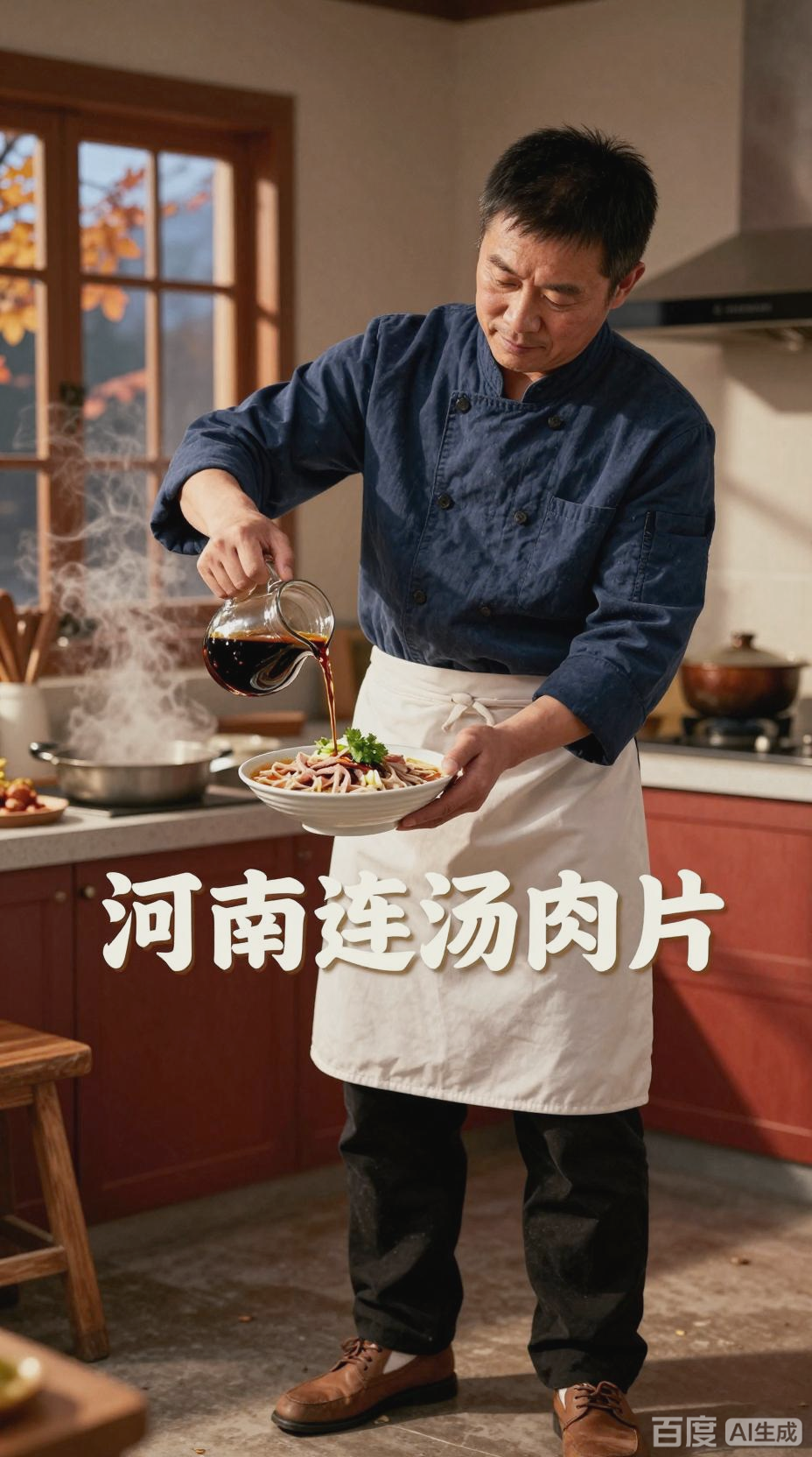 连汤肉片:河南特色美食制作