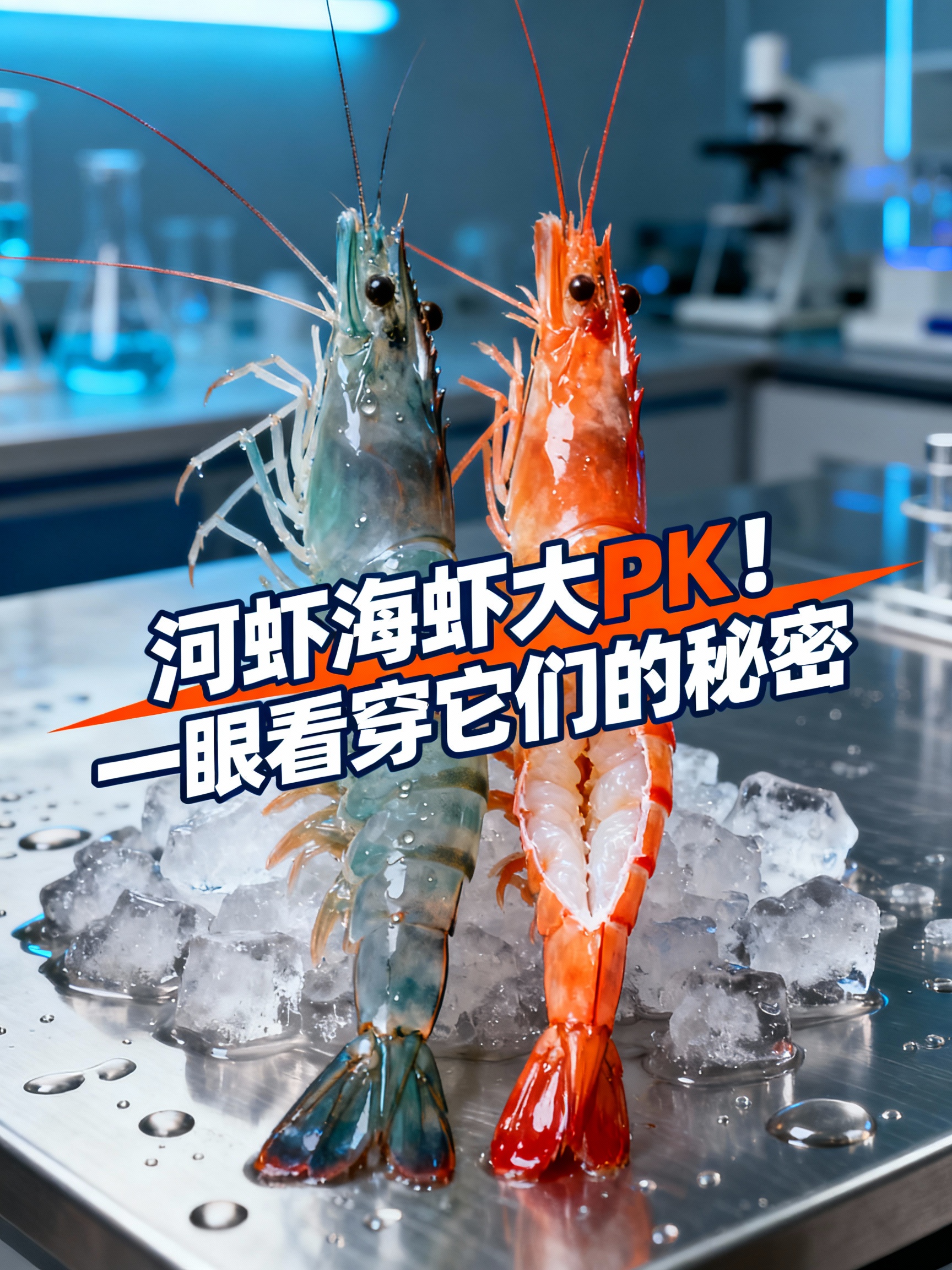 河虾海虾大PK！一眼看穿它们的秘密