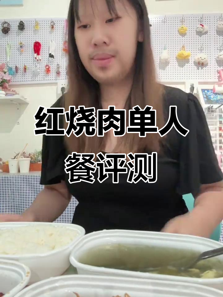 小菜园红烧肉套餐测评:米饭配甜咸烧肉,完美解腻