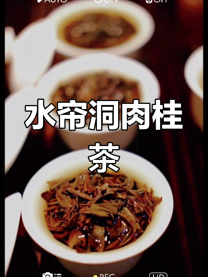 武夷岩茶水帘洞肉桂,香气浓郁持久