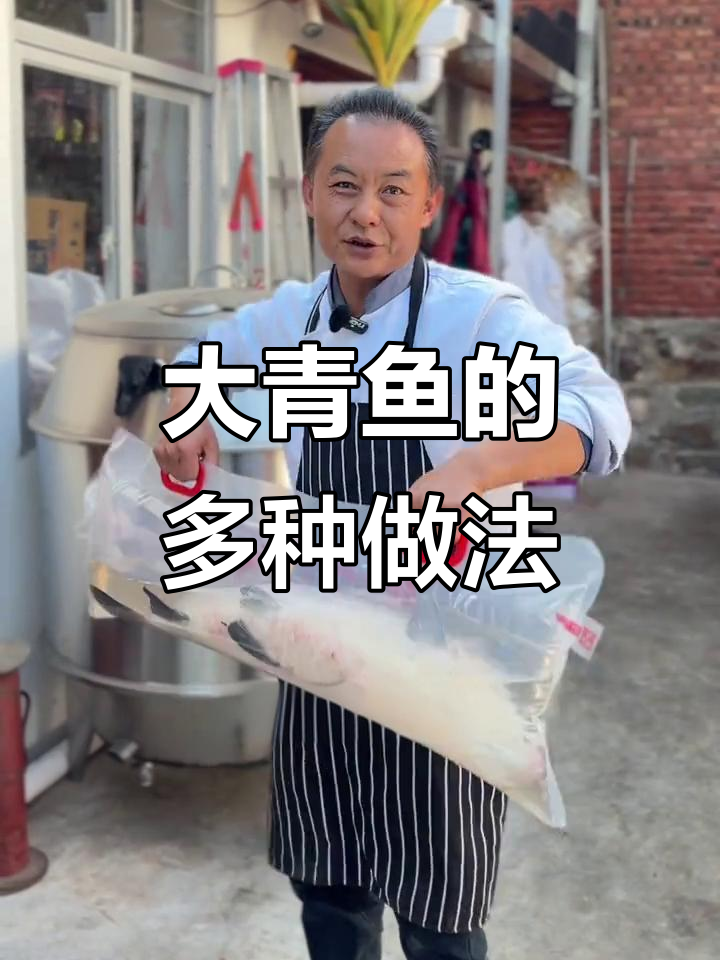 一条大青鱼竟有这么多吃法,酸辣、糖醋样样来!