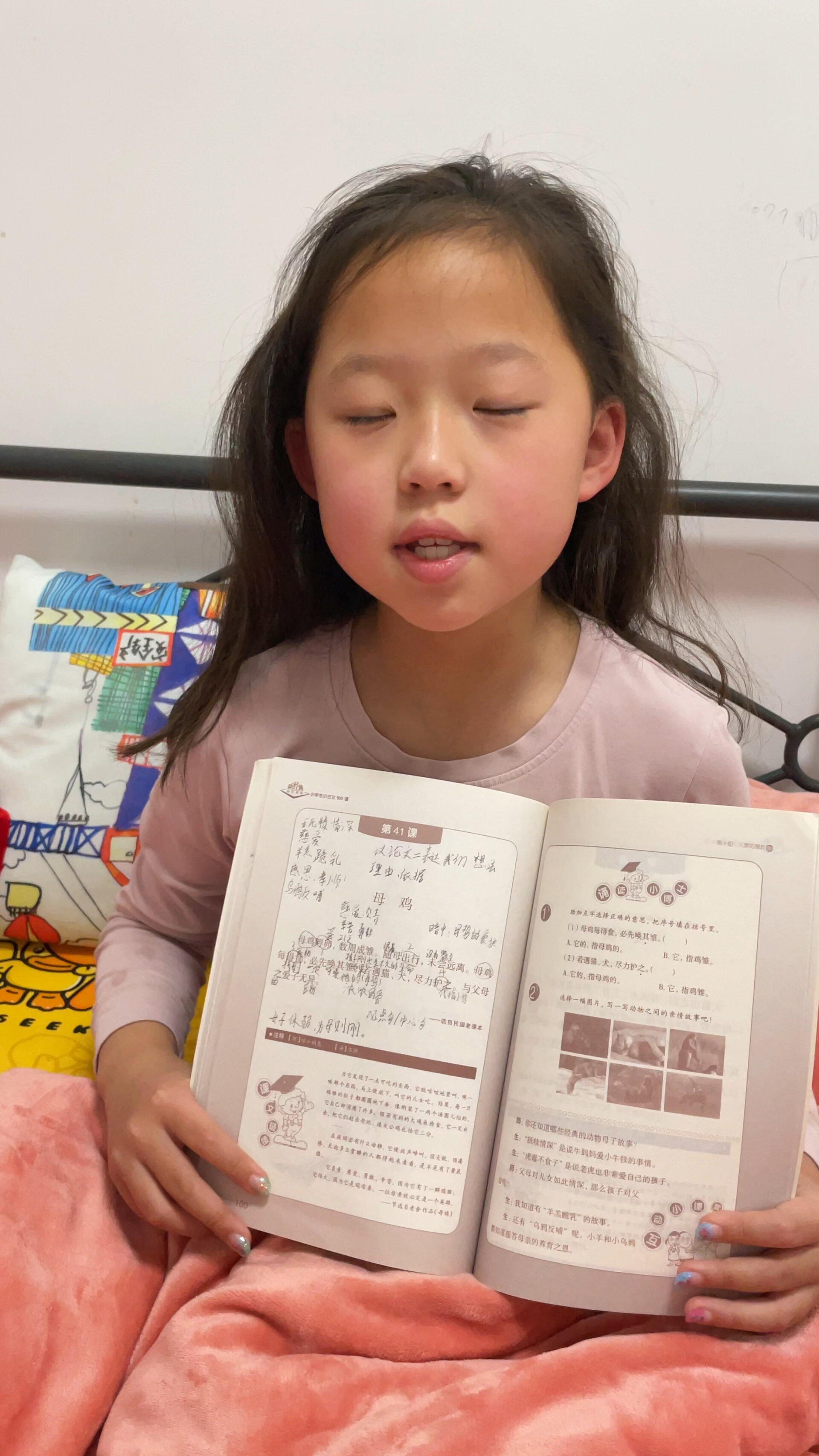 背诵小古文《母鸡》