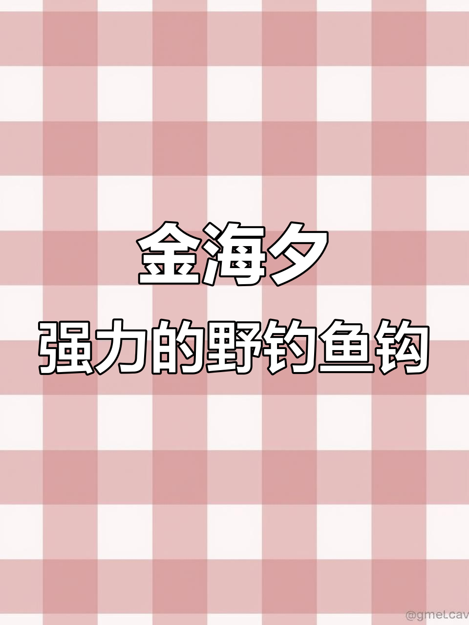 野钓必备金海夕,大小通杀的鱼钩选择